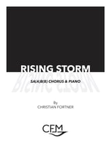 Rising Storm SAB choral sheet music cover